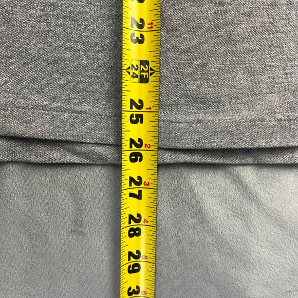 Lacoste LIVE Mens Gray Short Sleeve Oversized Logo Polo Shirt Size Small - Picture 5 of 8